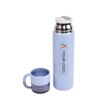 Buy Cloud Blue Sports Bottle in bulk for Corporate Gifting | Corporate Gyft