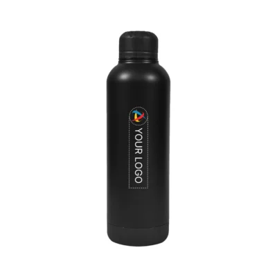 Buy Walnut Black Sports Bottle in bulk for Corporate Gifting | Corporate Gyft