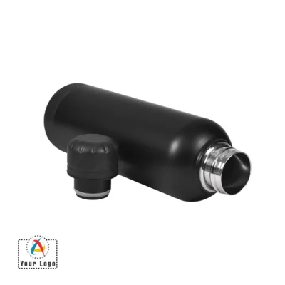 Buy Walnut Black Sports Bottle in bulk for Corporate Gifting | Corporate Gyft