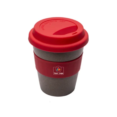 Buy ibamboo Bamboo Mug - Red in bulk for Corporate Gifting | Corporate Gyft