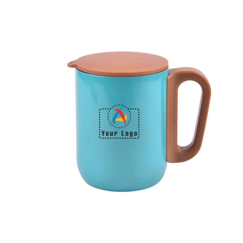 Buy Lisbon Jr Colors Travel Mug - Blue in bulk for Corporate Gifting | Corporate Gyft