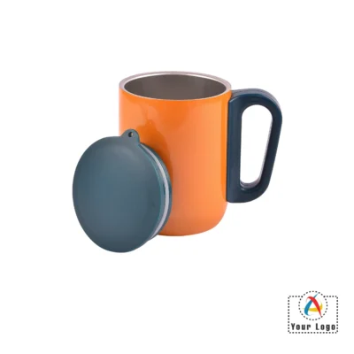 Buy Lisbon Jr Colors Travel Mug - Orange in bulk for Corporate Gifting | Corporate Gyft