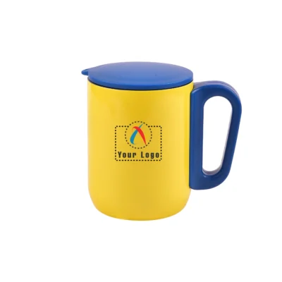 Buy Lisbon Jr Colors Travel Mug - Yellow in bulk for Corporate Gifting | Corporate Gyft