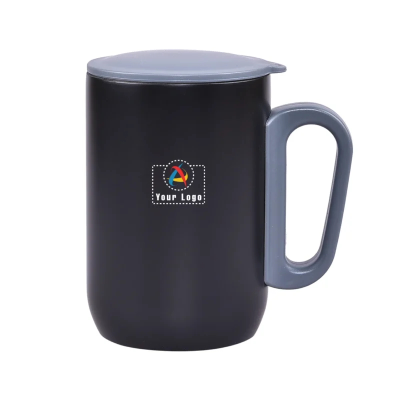 Buy Lisbon Black Travel Mug in bulk for Corporate Gifting | Corporate Gyft