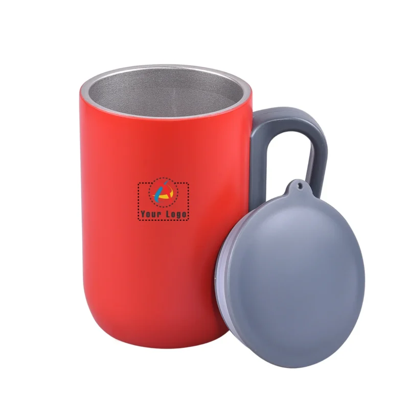 Buy Lisbon Red Travel Mug in bulk for Corporate Gifting | Corporate Gyft