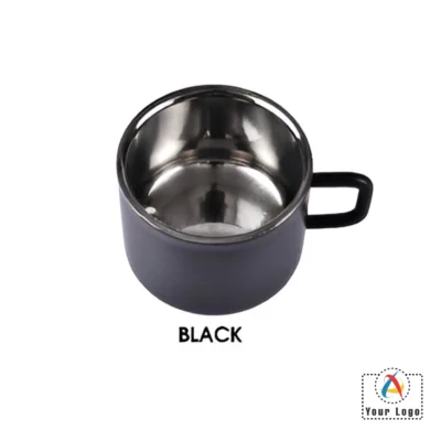 Buy Mini Black Mug in bulk for Corporate Gifting | Corporate Gyft