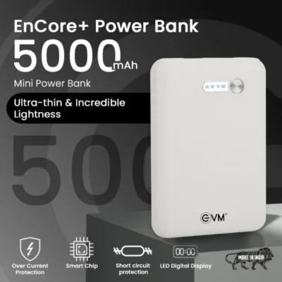 Buy EnCore+ Power Bank - White in bulk for Corporate Gifting | Corporate Gyft