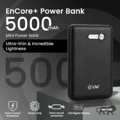 Buy EnCore+ Power Bank - Black in bulk for Corporate Gifting | Corporate Gyft