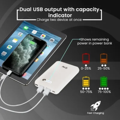 Buy EnCore+ Power Bank - White in bulk for Corporate Gifting | Corporate Gyft