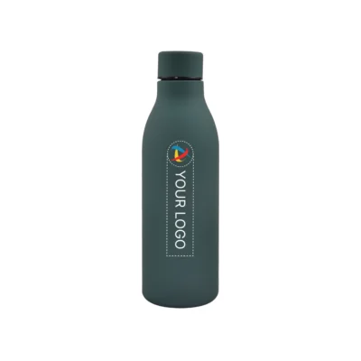 Buy Rubbl Green Vacuum Bottle in bulk for Corporate Gifting | Corporate Gyft