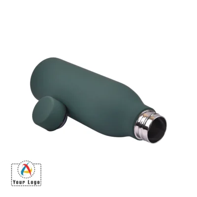 Buy Rubbl Green Vacuum Bottle in bulk for Corporate Gifting | Corporate Gyft