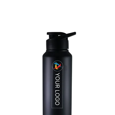 Buy Sigma Black Sports Bottle in bulk for Corporate Gifting | Corporate Gyft