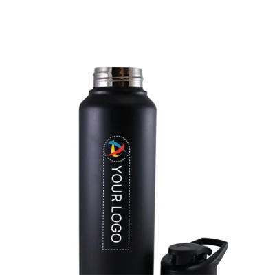 Buy Sigma Black Sports Bottle in bulk for Corporate Gifting | Corporate Gyft