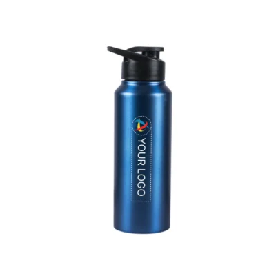 Buy Sigma Blue Sports Bottle in bulk for Corporate Gifting | Corporate Gyft