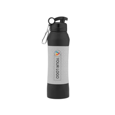 Buy Silica Black Sports Bottle in bulk for Corporate Gifting | Corporate Gyft