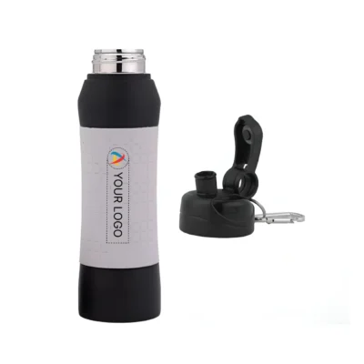 Buy Silica Black Sports Bottle in bulk for Corporate Gifting | Corporate Gyft