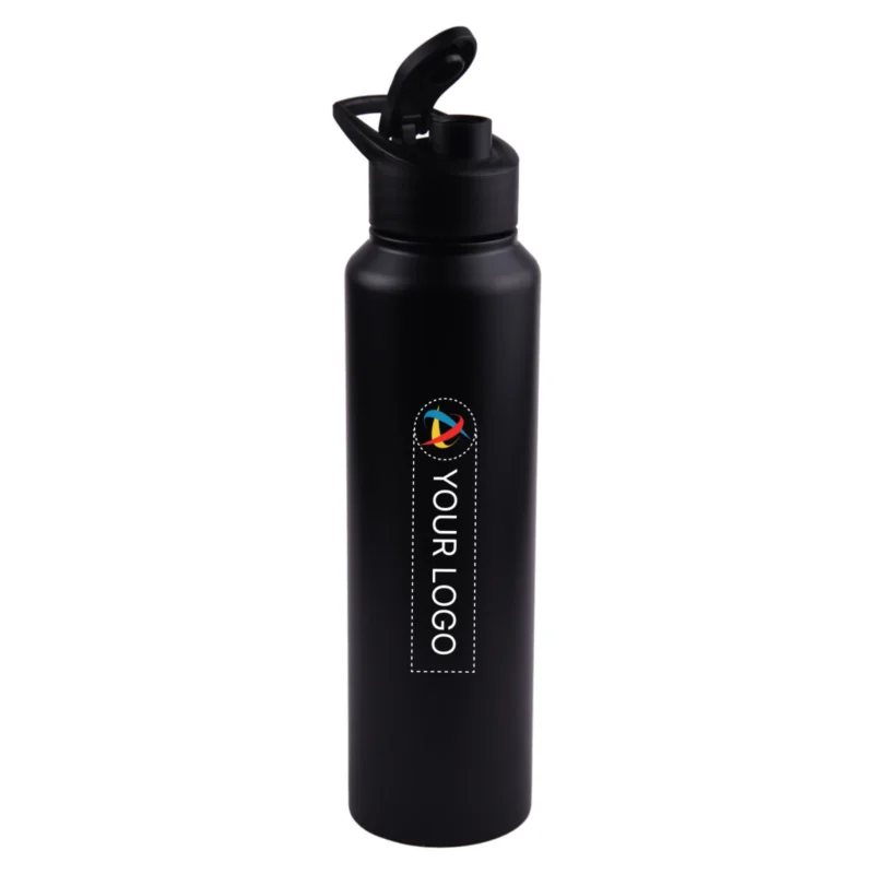 Buy Omega Black Sports Bottle in bulk for Corporate Gifting | Corporate Gyft