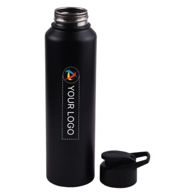 Buy Omega Black Sports Bottle in bulk for Corporate Gifting | Corporate Gyft