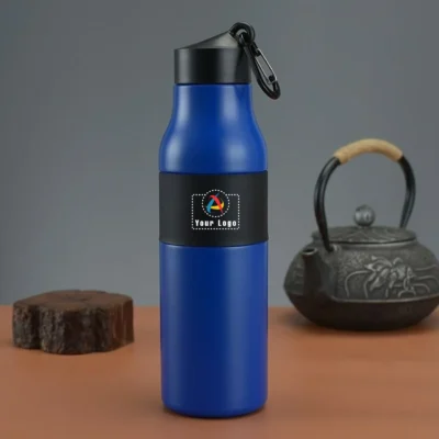Buy Orion Blue Sports Bottle in bulk for Corporate Gifting | Corporate Gyft