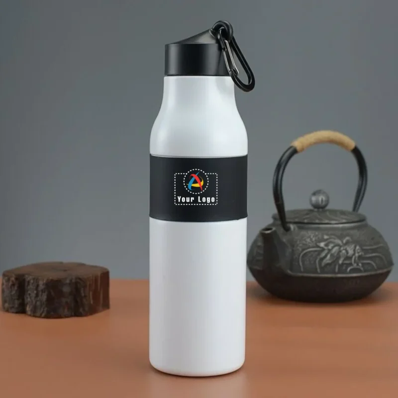 Buy Orion White Sports Bottle in bulk for Corporate Gifting | Corporate Gyft