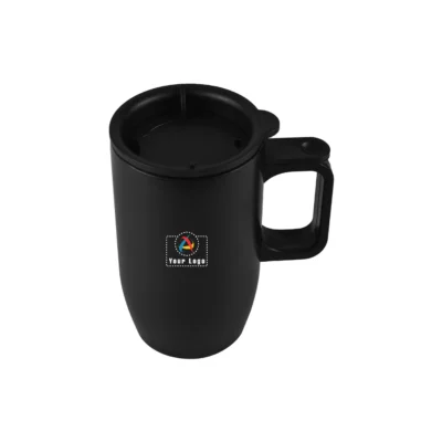 Buy Vento Black Travel Mug in bulk for Corporate Gifting | Corporate Gyft