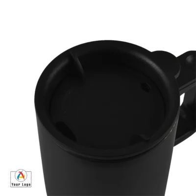 Buy Vento Black Travel Mug in bulk for Corporate Gifting | Corporate Gyft