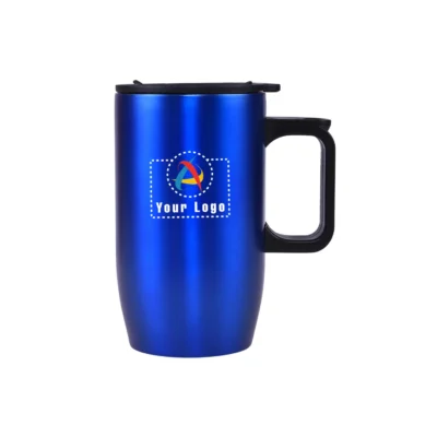 Buy Vento Blue Travel Mug in bulk for Corporate Gifting | Corporate Gyft