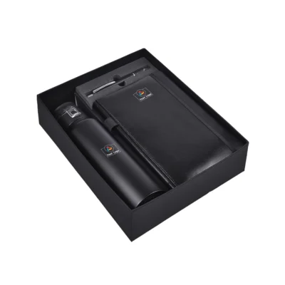 Buy 3-In-1 Gift Set Collection - Black in bulk for Corporate Gifting | Corporate Gyft