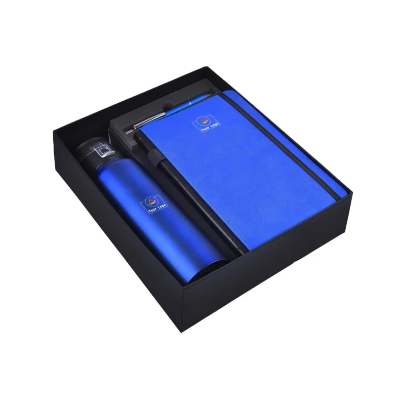 Buy 3-In-1 Gift Set Collection - Blue in bulk for Corporate Gifting | Corporate Gyft