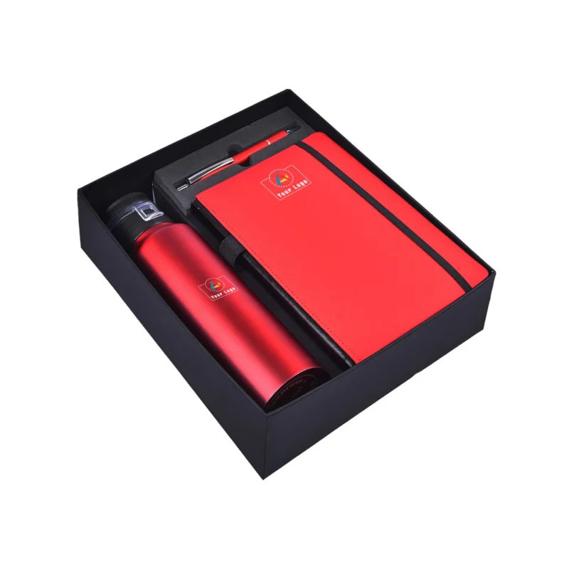 Buy 3-In-1 Gift Set Collection - Red in bulk for Corporate Gifting | Corporate Gyft