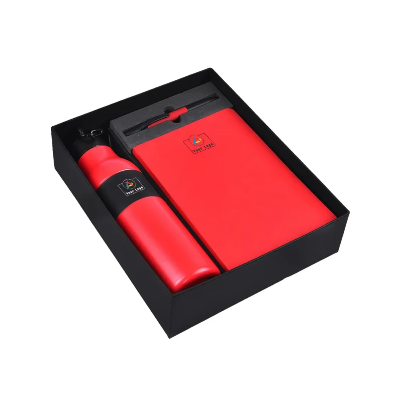 Buy 3-In-1 Gift Set - Red in bulk for Corporate Gifting | Corporate Gyft