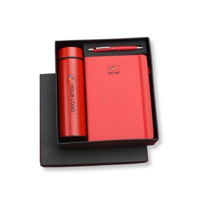 Buy 3-In-1 Smart Gift Set - Red in bulk for Corporate Gifting | Corporate Gyft