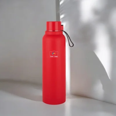 Buy 4 Pc Gift Set – Insulated Steel Bottle with 3 Steel Cups in bulk for Corporate Gifting | Corporate Gyft