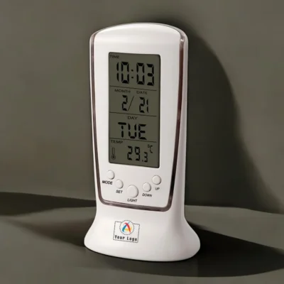 Buy Backlit Table Clock in bulk for Corporate Gifting | Corporate Gyft