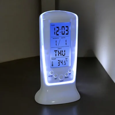 Buy Backlit Table Clock in bulk for Corporate Gifting | Corporate Gyft