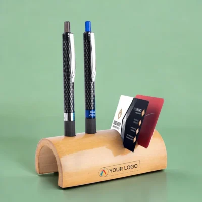 Buy Bamboo 2-In-1 Card Holder in bulk for Corporate Gifting | Corporate Gyft