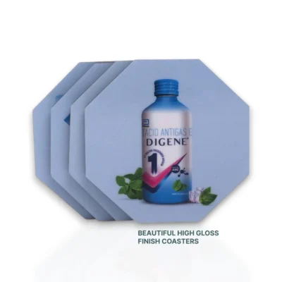 Buy Brando Hex Set of 4 Hexagon Coasters in bulk for Corporate Gifting | Corporate Gyft