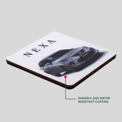 Buy Brando Square Set of 4  Coasters in bulk for Corporate Gifting | Corporate Gyft