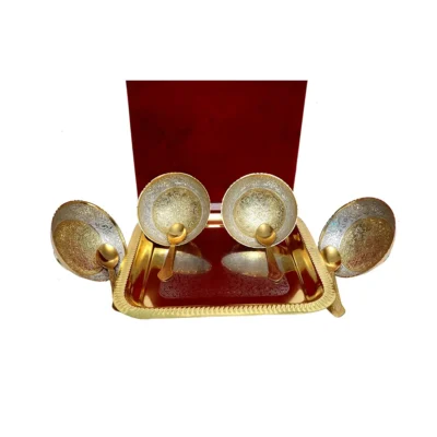 Buy Brass Bowl Set of 9 in bulk for Corporate Gifting | Corporate Gyft