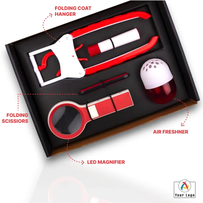 Buy Doctor Magnifier Gift Set of 5 - Red in bulk for Corporate Gifting | Corporate Gyft