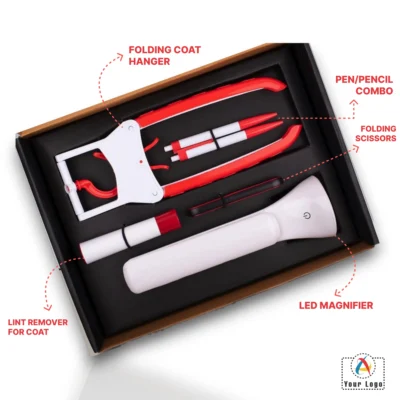 Buy Doctor Lamp Gift Set of 5 - Red in bulk for Corporate Gifting | Corporate Gyft
