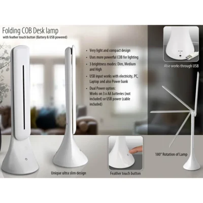 Buy Folding COB Desk Lamp in bulk for Corporate Gifting | Corporate Gyft