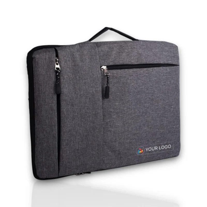 Buy Laptop Sleeve with Pull Out Handle in bulk for Corporate Gifting | Corporate Gyft
