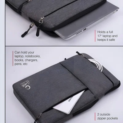 Buy Laptop Sleeve with Pull Out Handle in bulk for Corporate Gifting | Corporate Gyft