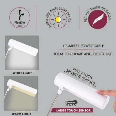 Buy Lumitouch folding Lamp with Touch Sensor in bulk for Corporate Gifting | Corporate Gyft
