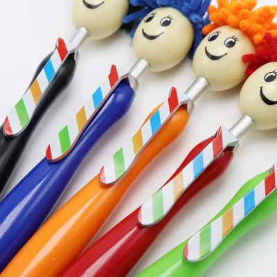 Buy Multi Functional Cartoon Pen - Red in bulk for Corporate Gifting | Corporate Gyft