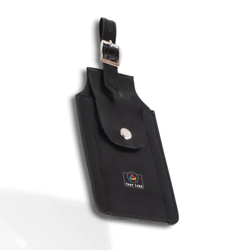 Buy PU Luggage Tag with Hidden Info Card in bulk for Corporate Gifting | Corporate Gyft