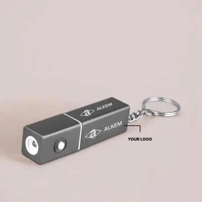 Buy PowerGlow Keychain with Torch in bulk for Corporate Gifting | Corporate Gyft
