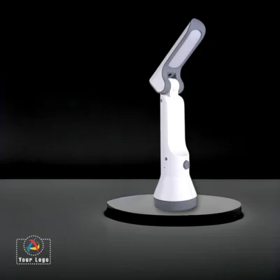 Buy Rechargeable Torch with Folding Lamp in bulk for Corporate Gifting | Corporate Gyft