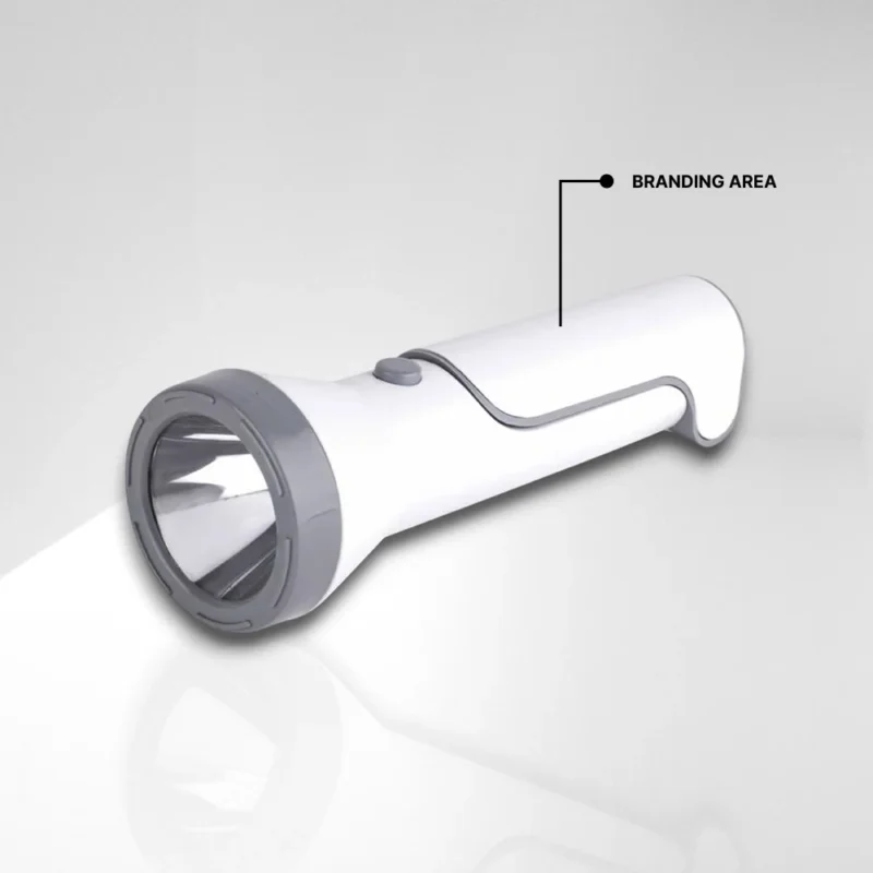 Buy Rechargeable Torch with Folding Lamp in bulk for Corporate Gifting | Corporate Gyft